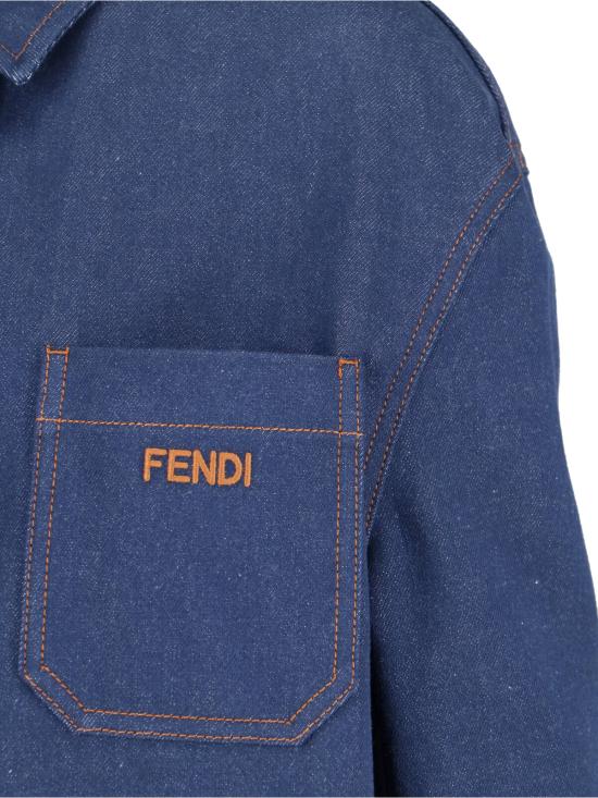 26SS 펜디 자켓 FLF856 AOHS F0QB0 Blue - FENDI