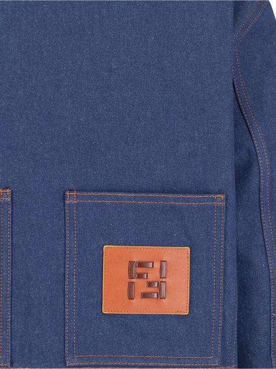 26SS 펜디 자켓 FLF856 AOHS F0QB0 Blue - FENDI