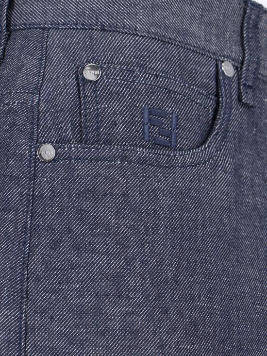 26SS 펜디 데님 팬츠 FLP345 AYUC F0QG0 Blue - FENDI
