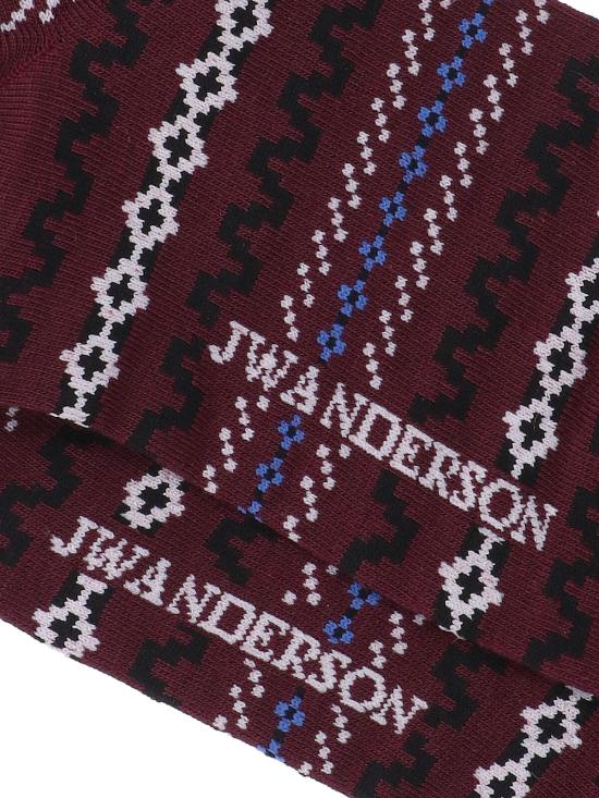 26SS JW앤더슨 양말 KW1502 YN0474 999 Brown - JW ANDERSON