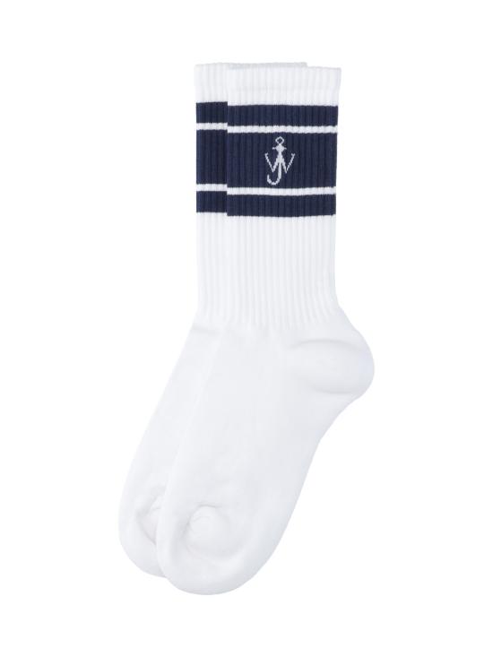 26SS JW앤더슨 양말 KW1530 YN0509 023 White - JW ANDERSON