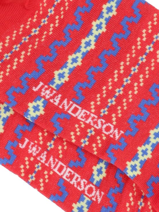 26SS JW앤더슨 양말 KW1502 YN0474 459 Red - JW ANDERSON