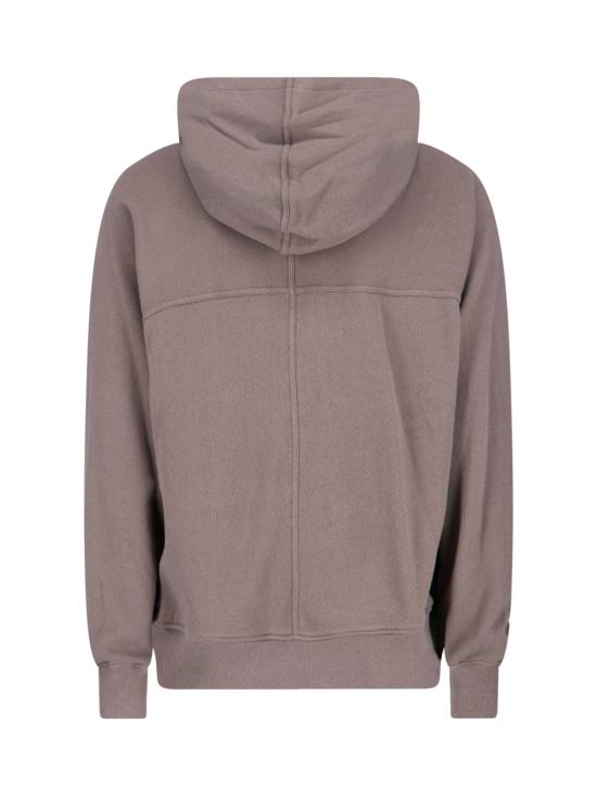 26SS 릭 오웬스 후드 티셔츠 RU01F2241 JNT 34 Brown - RICK OWENS
