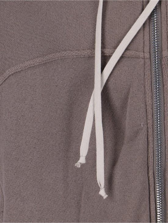 26SS 릭 오웬스 후드 티셔츠 RU01F2241 JNT 34 Brown - RICK OWENS