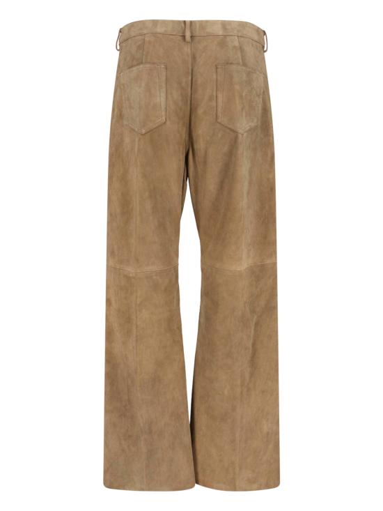 26SS 릭 오웬스 스트레이트 팬츠 RU01F2333 LCSU 104 Brown - RICK OWENS