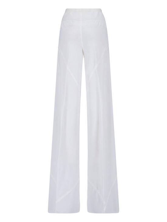 26SS 릭 오웬스 스트레이트 팬츠 RP01F6301 CC 11 White - RICK OWENS