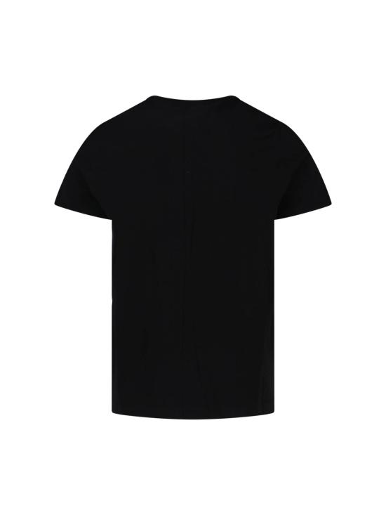 26SS 릭 오웬스 반팔 티셔츠 RU01F2265 JA 09 Black - RICK OWENS