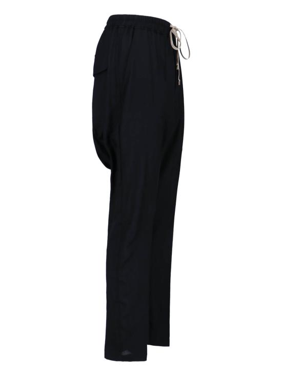 26SS 릭 오웬스 스트레이트 팬츠 RU01F2380 WG 09 Black - RICK OWENS