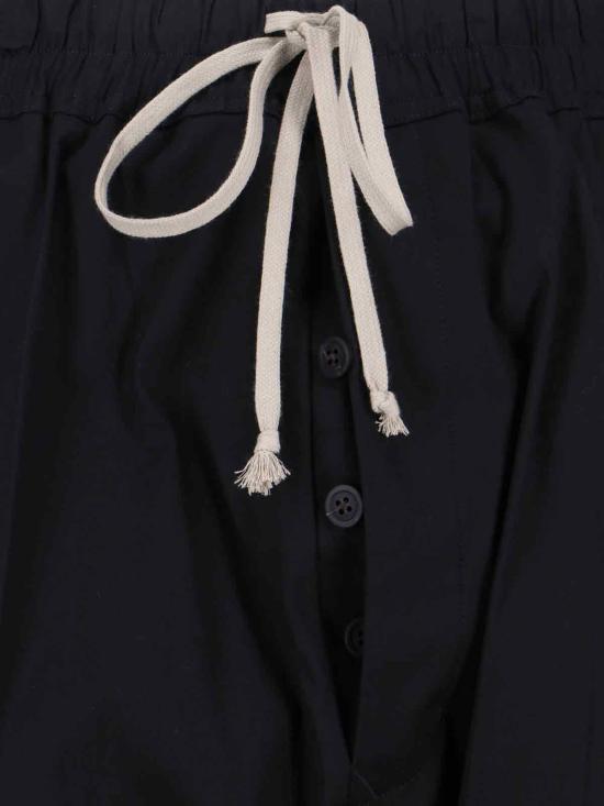 26SS 릭 오웬스 스트레이트 팬츠 RU01F2380 TE 09 Black - RICK OWENS