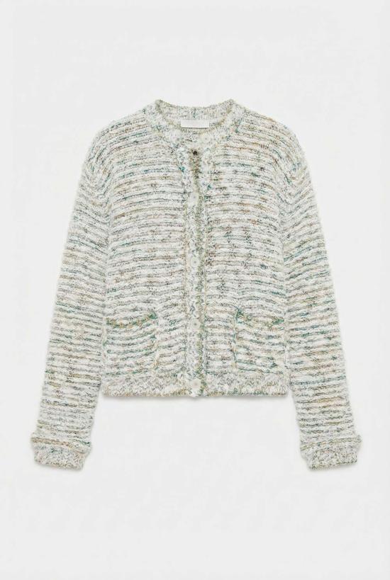  오디 가디건 포켓