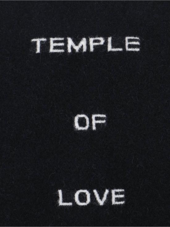 26SS 릭 오웬스 스웨터 RU01F2601 KWP 981 Black - RICK OWENS