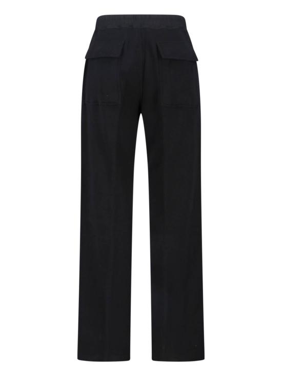 26SS 릭 오웬스 스트레이트 팬츠 RU01F2378 JNT 09 Black - RICK OWENS