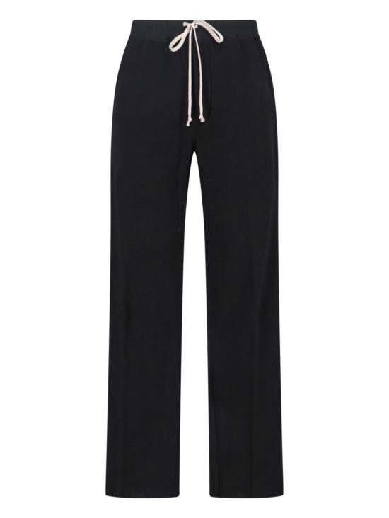 26SS 릭 오웬스 스트레이트 팬츠 RU01F2378 JNT 09 Black