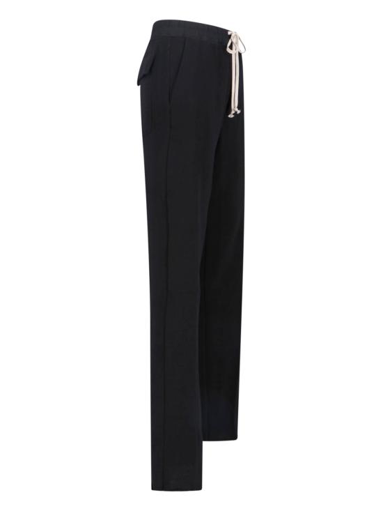 26SS 릭 오웬스 스트레이트 팬츠 RU01F2378 JNT 09 Black - RICK OWENS