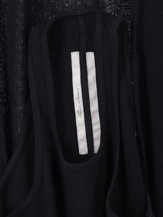 26SS 릭 오웬스 미디 원피스 RP01F6549 RC 09 Black - RICK OWENS