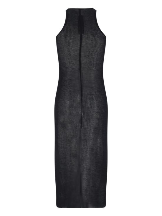 26SS 릭 오웬스 미디 원피스 RP01F6549 RC 09 Black - RICK OWENS