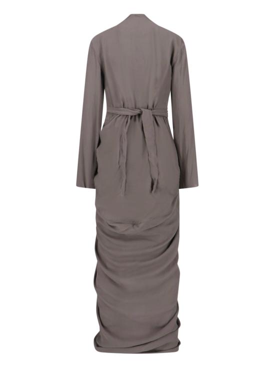 26SS 릭 오웬스 미디 원피스 RP01F6566 G 34 Brown - RICK OWENS