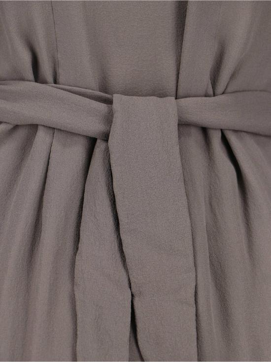 26SS 릭 오웬스 미디 원피스 RP01F6566 G 34 Brown - RICK OWENS