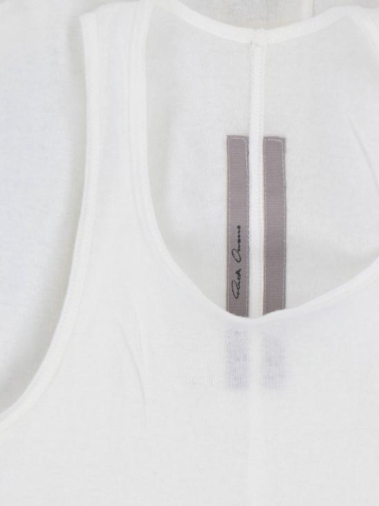 26SS 릭 오웬스 민소매 티셔츠 RP01F6101 MR 11 White - RICK OWENS