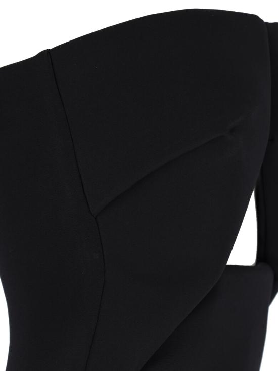 26SS 릭 오웬스 미디 원피스 RP01F6528 SY 09 Black - RICK OWENS