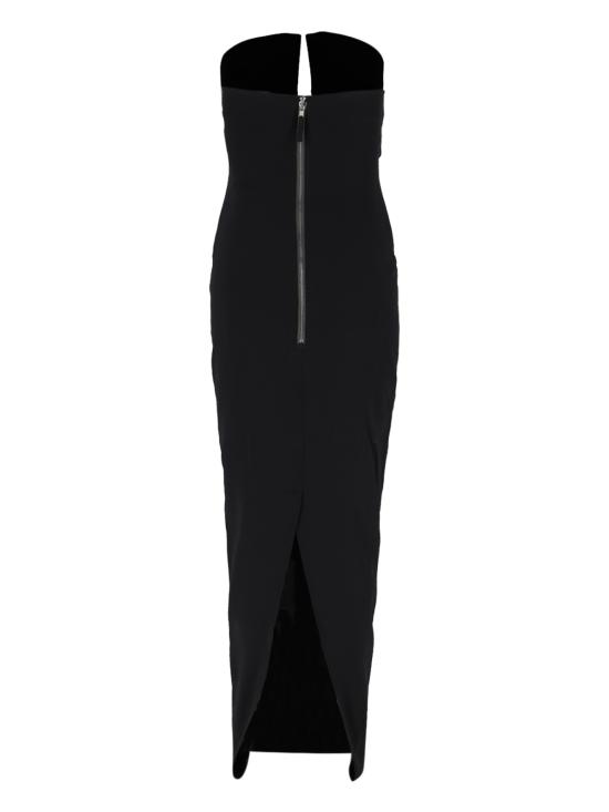 26SS 릭 오웬스 미디 원피스 RP01F6528 SY 09 Black - RICK OWENS