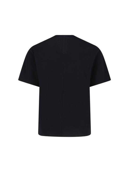 26SS 릭 오웬스 반팔 티셔츠 RR01F2232 JAEP16 0911 Black - RICK OWENS