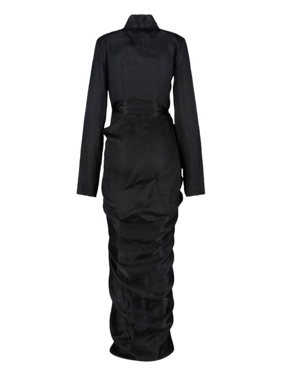 26SS 릭 오웬스 미디 원피스 RP01F6566 N 09 Black - RICK OWENS