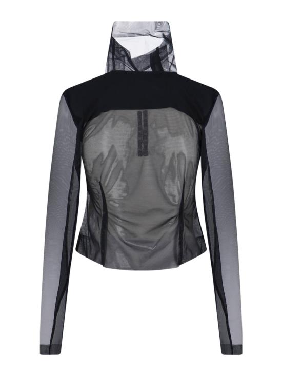 26SS 릭 오웬스 긴팔 티셔츠 RP01F6708 TUTUS 09 Black - RICK OWENS