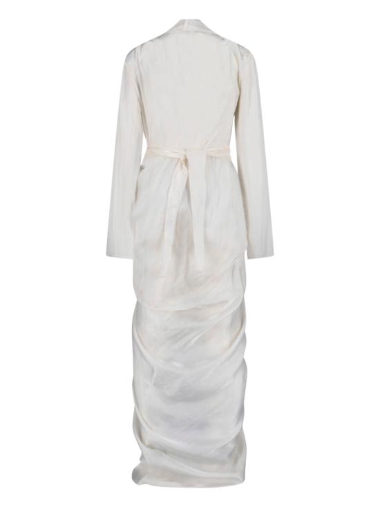 26SS 릭 오웬스 미디 원피스 RP01F6566 N 11 White - RICK OWENS