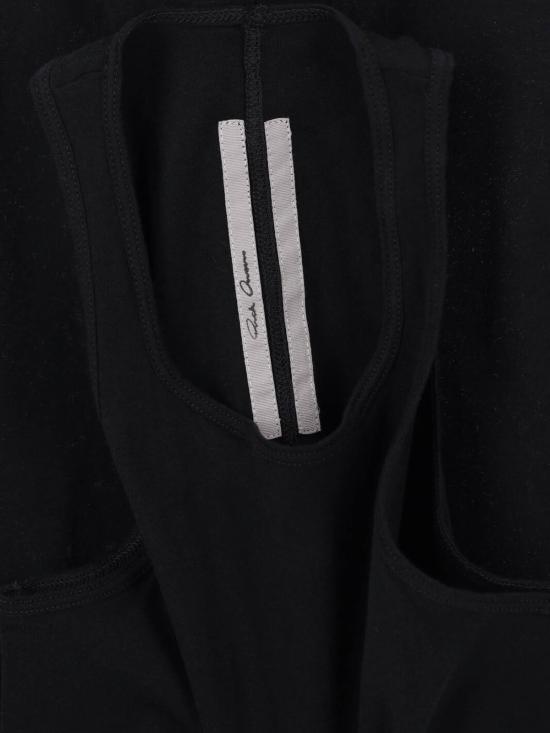 26SS 릭 오웬스 민소매 티셔츠 RP01F6101 MR 09 Black - RICK OWENS