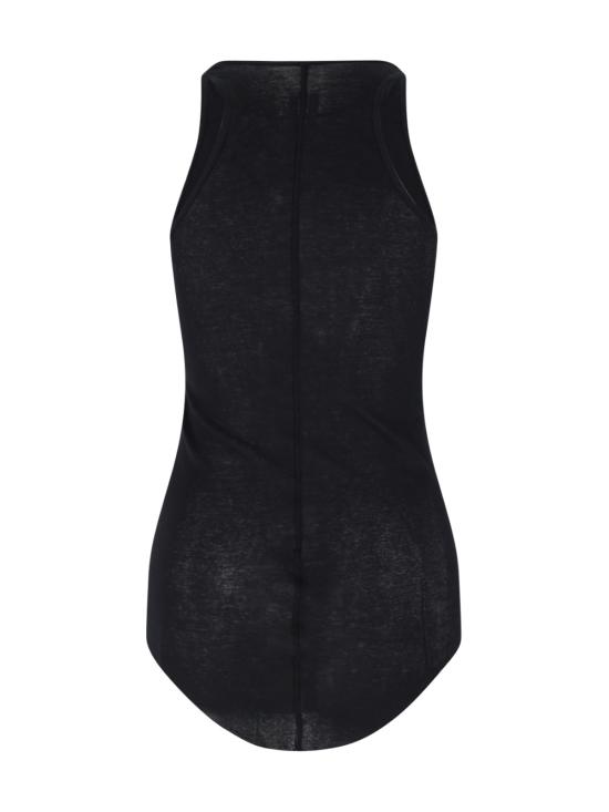 26SS 릭 오웬스 민소매 티셔츠 RP01F6101 MR 09 Black - RICK OWENS