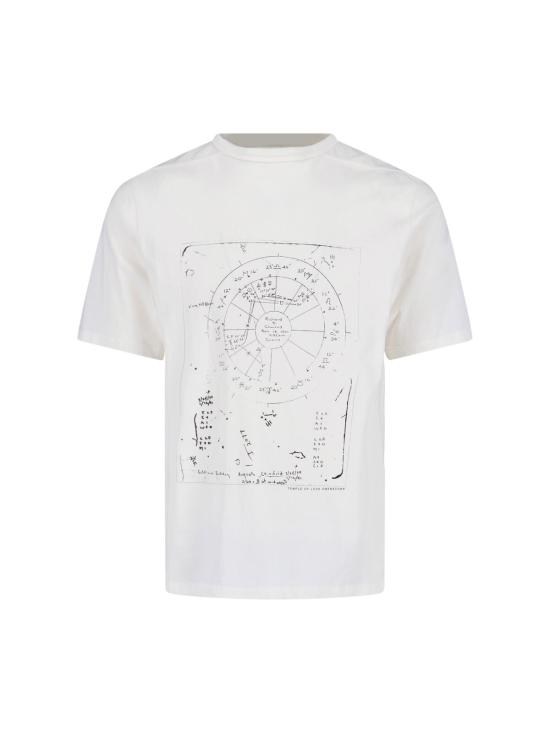 26SS 릭 오웬스 반팔 티셔츠 RR01F2232 JAEP13 1109 White