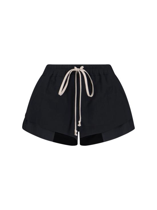 26SS 릭 오웬스 포크 박서 쇼츠 RP01F6316 CC 09 Black