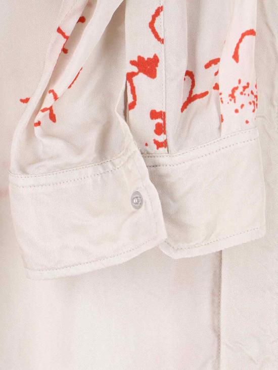 26SS 릭 오웬스 긴팔 셔츠 RU01F2295 KP1 11153 White - RICK OWENS