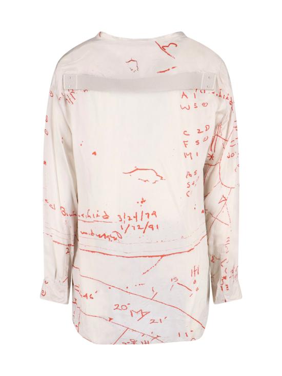 26SS 릭 오웬스 긴팔 셔츠 RU01F2295 KP1 11153 White - RICK OWENS