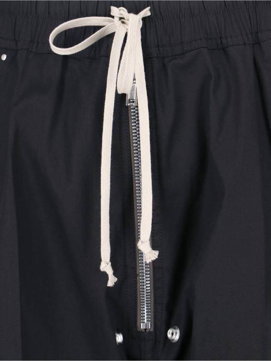 26SS 릭 오웬스 스트레이트 팬츠 RU01F2361 TE 09 Black - RICK OWENS