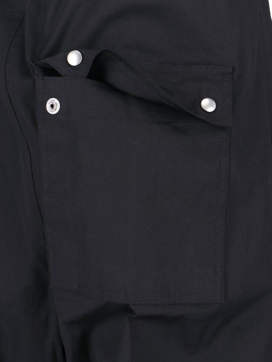 26SS 릭 오웬스 스트레이트 팬츠 RU01F2361 TE 09 Black - RICK OWENS