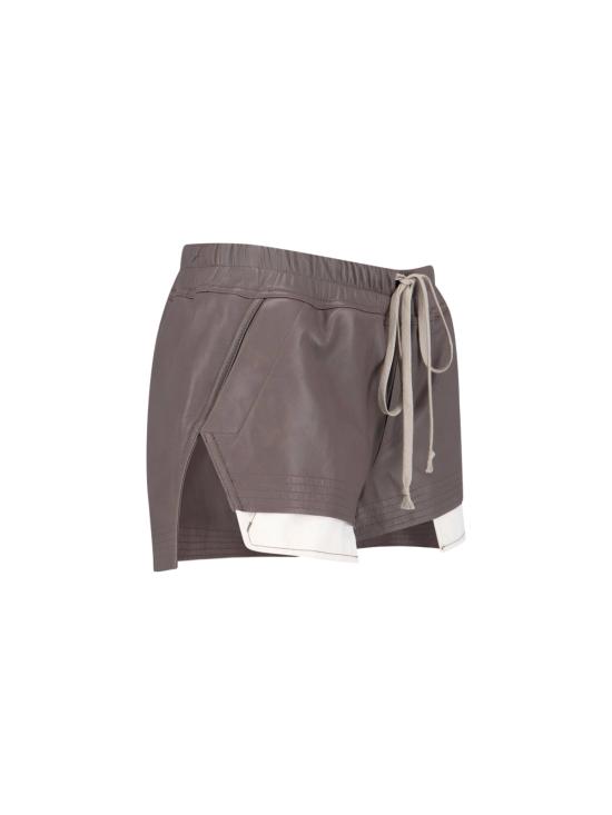 26SS 릭 오웬스 포크 박서 쇼츠 RP01F6316 LBY 34 Brown - RICK OWENS