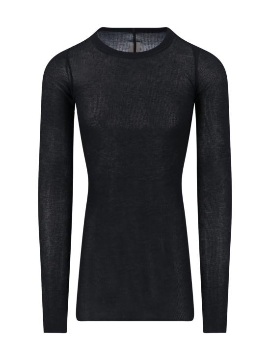 26SS 릭 오웬스 반팔 티셔츠 RU01F2250 RC 09 Black