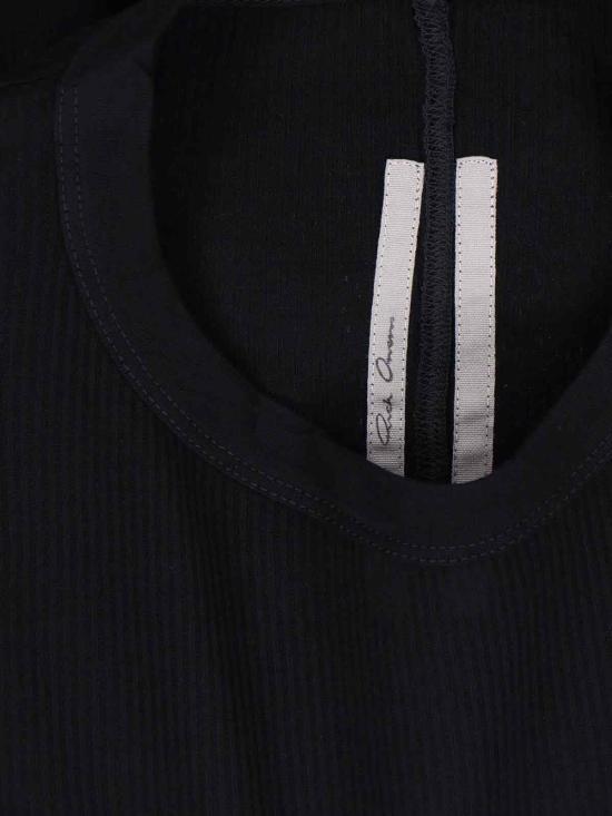 26SS 릭 오웬스 반팔 티셔츠 RU01F2250 RC 09 Black - RICK OWENS