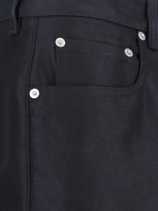 26SS 릭 오웬스 스트레이트 팬츠 RU01F2333 CDU 09 Black - RICK OWENS