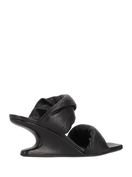 26SS 릭 오웬스 샌들 RP01F6884LGY 09 BLACK - RICK OWENS