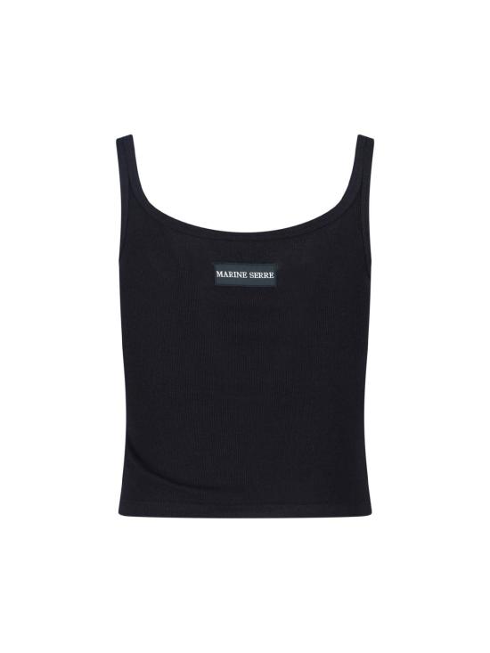  마린세르 민소매 티셔츠 마린 세르 문 탱크탑 블랙 - MARINE SERRE