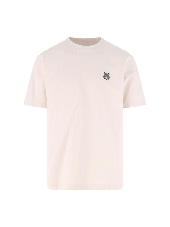 26SS 메종키츠네 폭스 헤드 컴포트 티셔츠 PM00108KJ7025 0447 Beige