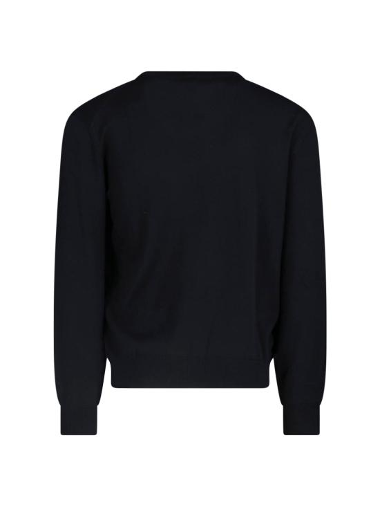 26SS 메종키츠네 폭스 헤드 메리노 레귤러 스웨터 PM00801KT1181 P199 - MAISON KITSUNE