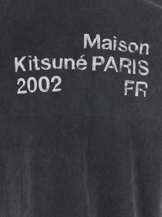 26SS 메종키츠네 반팔 티셔츠 PM00124KJ7036 0519 Black - MAISON KITSUNE