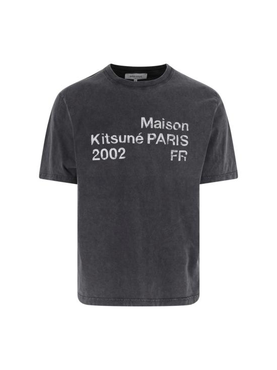 26SS 메종키츠네 반팔 티셔츠 PM00124KJ7036 0519 Black