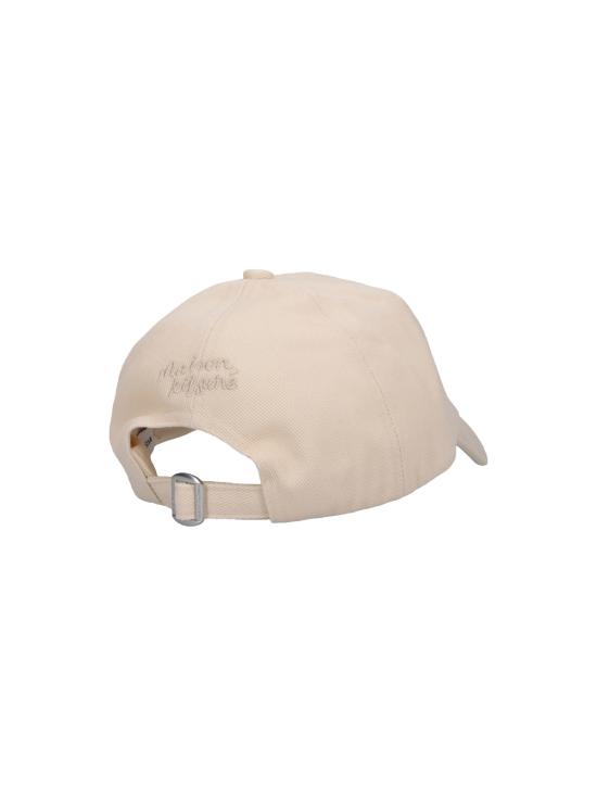26SS 메종키츠네 폭스 헤드 캡 PM06100WW0096 0428 Beige - MAISON KITSUNE