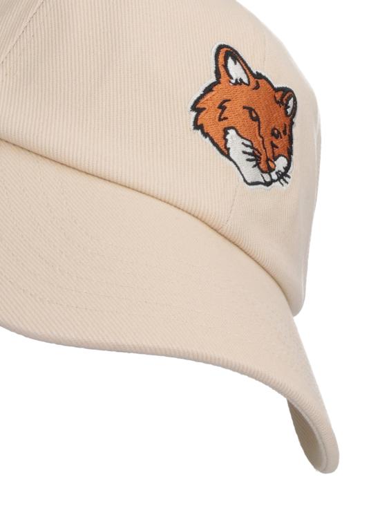 26SS 메종키츠네 폭스 헤드 캡 PM06100WW0096 0428 Beige - MAISON KITSUNE