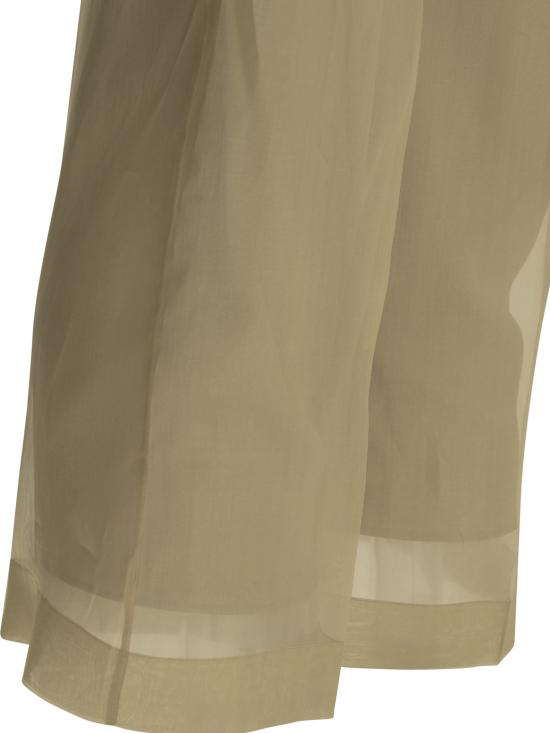 26SS 막스마라 Mxeolivi 실크 오간자 레이어드 팬츠 2611131044600MXEOLIVI001 - MAX MARA